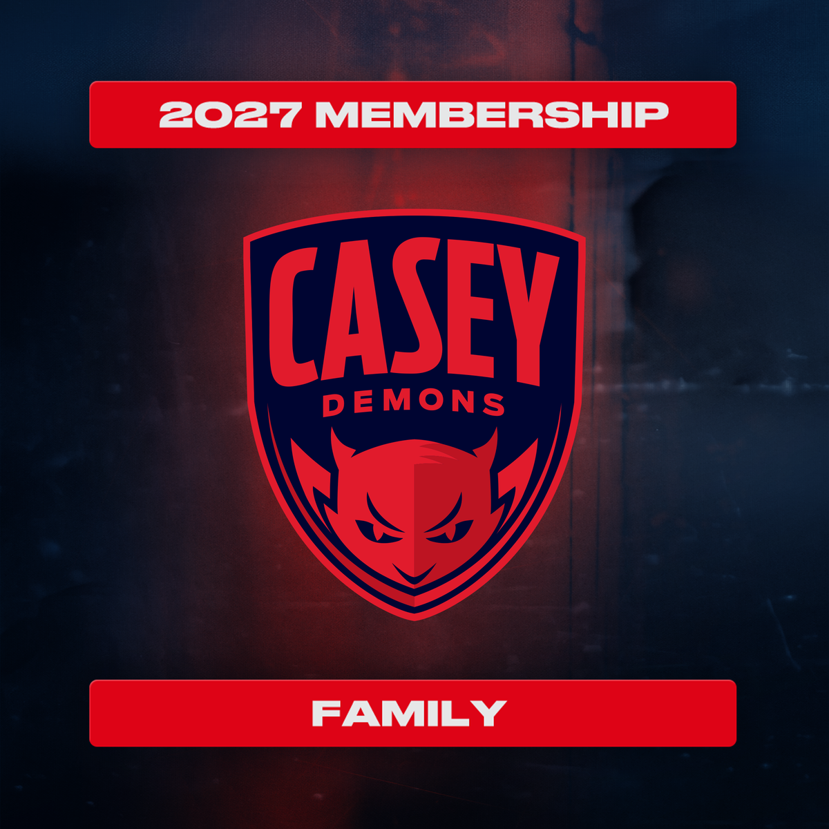 Casey Demons Family Membership - 2027
