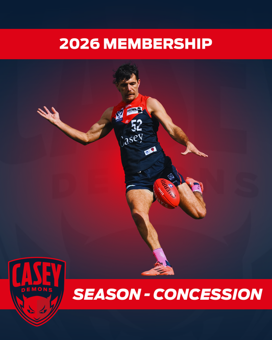 Casey Demons Season Football Membership - Concession 2026